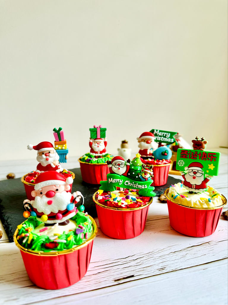 Christmas cupcake 