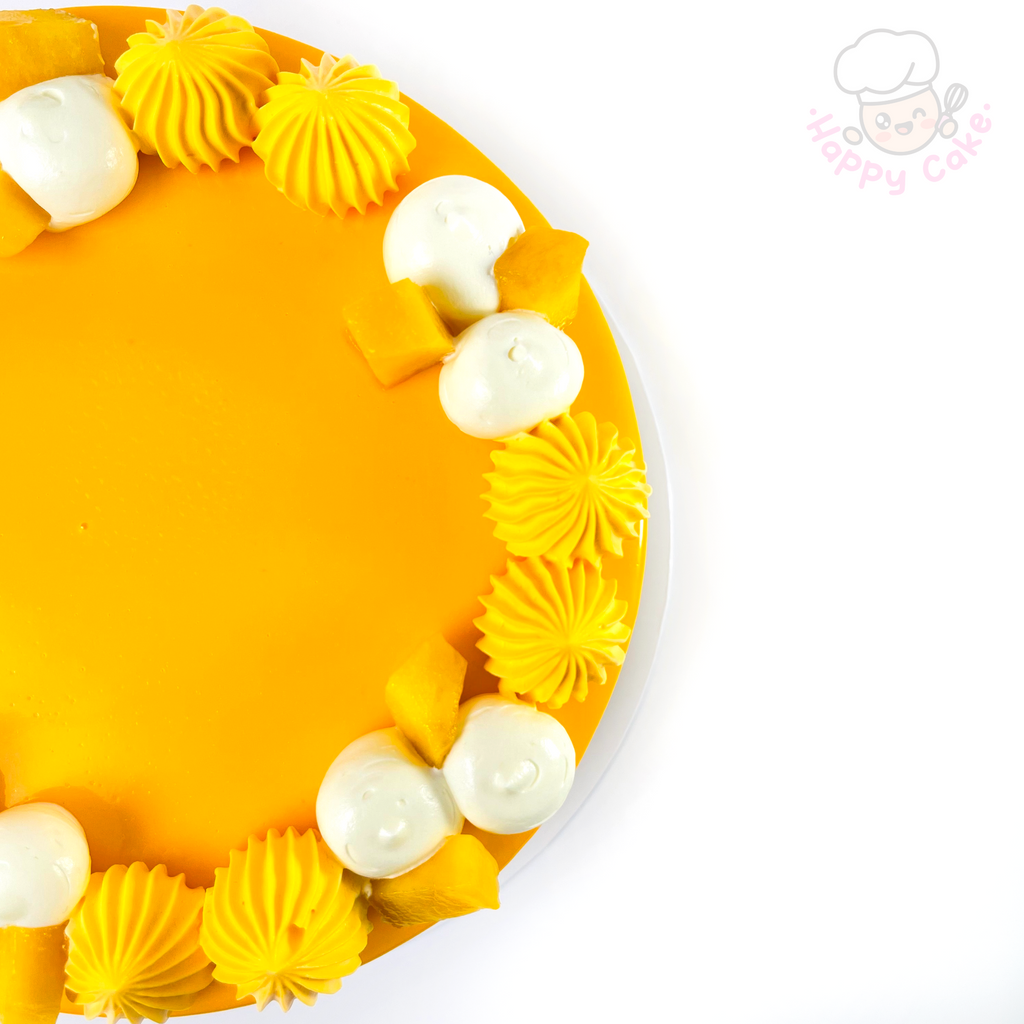 mango birthday cake