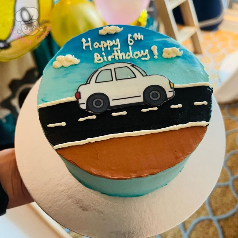 Car Design Cake/Birthday Cake, Food & Drinks, Homemade Bakes on Carousell