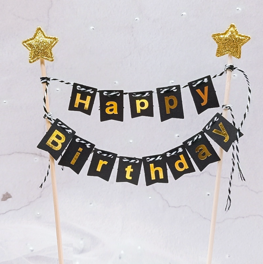Birthday topper